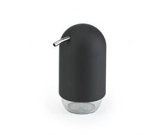 Umbra Touch Seifenspender, moderner Flüssigseifen-Spender und Spülmittel-Spender mit Soft Touch Finish für Badezimmer und Küche, 230 ml Fassungsvermögen, Schwarz