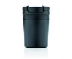 XD Design P432.921 Tumbler Coffee to go Becher, Polypropylen, Schwarz