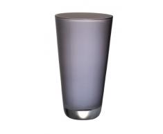 Villeroy & Boch Verso Kleine Vase Pure Stone, 25 cm, Glas, Grau