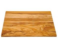 Kremers 7160 Schneidebrett, Olivenholz, natur, 40 cm