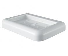 Haceka Yoly Seifenschale, Material: Kunststoff (Duroplast) (1137988), WeiÃ