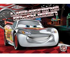 AG Design FTDM 0738 Cars Disney Papier Fototapete für Kinderzimmer, Mehrfarbig, 160 x 115 cm