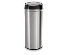 Echtwerk EW-AE-0230 Edelstahl Abfalleimer 42L mit IR Sensor, Inox Brushed