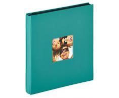 Walther design EA-110-K Fun Einsteckalbum, für 400 Fotos im Format 10 x 15 cm, petrolgrün