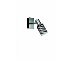 Massive 521001110 Wandstrahler, E14, Metall, schwarz, 10 x 10,5 cm