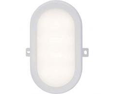Brilliant Tilbury LED Außendeckenleuchte Wandleuchte 17x12cm strahlwassergeschützt weiß 450 Lumen, LED integriert