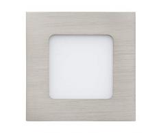 EGLO Einbauleuchte, Metallguss, Integriert, 2.7 W, nickel-matt