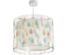 Dalber Kinder Hängelampe Color Rain Regenfarbe, Plastik, E27, Mehrfarbig, 33 x 33 x 25 cm