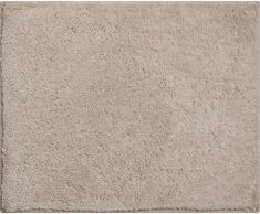 Grund beidseitig verwendbar Badteppich 100% Baumwolle, ultra soft, ÖKO-TEX-zertifiziert, 5 Jahre Garantie, WISCONSIN, WC-Vorlage o.A. 50x60 cm, taupe