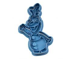 Cuticuter Ganze Olaf Frozen Ausstechform, Blau, 8 x 7 x 1.5 cm