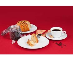 Seltmann Weiden 001.737477 Fashion weiß Kaffeeservice 18-teilig, Hartporzellan