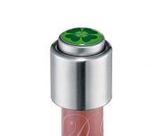 Cilio Weinverschluss Kleeblatt, Edelstahl, Mehrfarbig, 10 x 4,5 x 9 cm