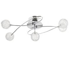 Leuchten Direkt 50183-17 Deckenleuchte, 5 x G4 / 20 W, chrom