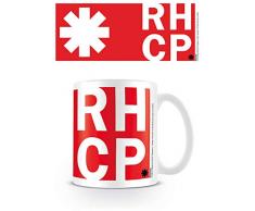Pyramid International RED HOT Chili Peppers (RHCP) Keramikbecher, Keramik, Mehrfarbig, 8.5 x 12 x 10.5 cm