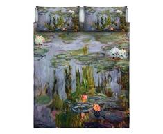 Italian Bed Linen Sogni dAutore Bettwäsche set, 100% Baumwolle, SD05, Doppelte