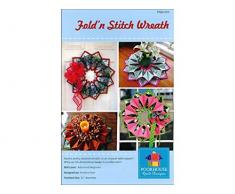 Poorhouse Quilt Designs Wreath Ptrn Foldn Stitch Kranz, Original Version