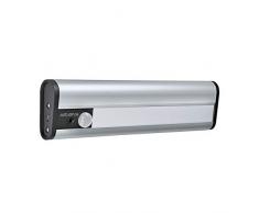 LEDVANCE LED Batteriebetriebene Leuchte, Leuchte für Innenanwendungen, Bewegungssensor, Tag-Nacht-Sensor, Kaltweiß, 200,0 mm x 50,0 mm x 22,0 mm, Linear LED Mobile USB