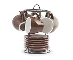 Royal Norfolk 729362 Espressotasse Caffe, Steingut, Braun/CC 90