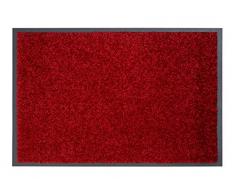 Carpido Clara Türmatte, Polypropylen, Rot, 80 x 60 x 0.9 cm