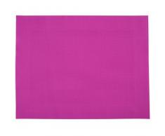 Saleen Tisch-Set, Maße: 42 x 32 cm, Eckig, Kunststoff, Rahmen, Himbeere, 01210253301