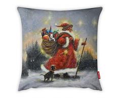 Bonamaison Dekorativ Kissenhülle, Kissenbezug, Zierkissenbezug, Wohnkultur, Für Sofa, Kaffeestube, Größe: 45X45 cm - Entworfen und hergestellt in der Türkei