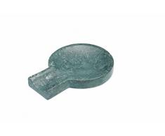 Kitchen Craft MasterClass Artesa Marmor Kochlöffel Rest, grün, 15 x 11 cm