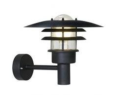 Nordlux Wandleuchte LÃ¸nstrup 32 60W schwarz E27 71411003