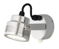 Gnosjö Konstsmide Monza Sensor Außenleuchte, Aluminium, 9.5 x 18.5 x 10.5 cm