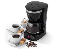 Progress® EK2972P-VDE Deco Filterkaffeemaschine mit Eurostecker, 800 W, Schwarz/Edelstahl