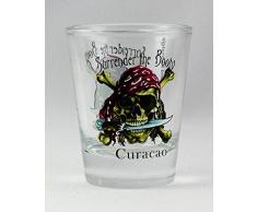 Curacao Pirat Surrender the Booty Shot Glas