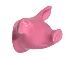 Capventure Wandhaken Piggy pink - mit 2 Haken