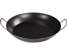 De Buyer La Lyonnaise Paella-Pfanne, Stärke: 1,5 mm, blau, Diamètre 37 cm