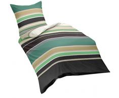 Fleuresse Bettwäsche, grün, 200x200