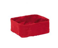 Blomus 63471 Stofftasche Desa für Brotkorb, groß, rot