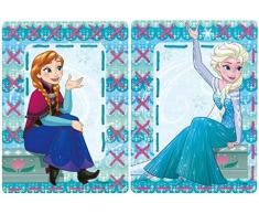 Vervaco Stickkarten für Kinder Disney Frozen ELSA Stickpackung, Karton, weiß, 18,5 x 26 x 0,3 cm