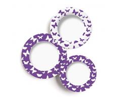 Molecuisine Geschirr 12 TLG. Set Enjoy Flieder