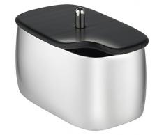 Alessi VS07 SUG Bibo Zuckerdose und Edelstahl 18/10 - Melaminharz.