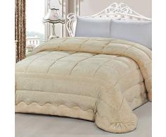 PETTI Artigiani Italiani Linie La Fado, Doppelbett Matrimoniale (260x270 cm) Flower Avorio