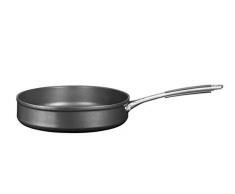 KitchenAid KC2H130ELKD Bratpfanne, aluminium, 30 x 30 x 6 cm, schwarz / silber