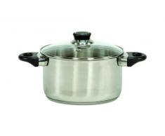 Krüger Karl Fleischtopf Denver, Edelstahl, Silber, 20 cm