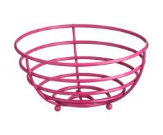Premier Housewares 0508353 Helix Obstkorb 13,5 x 27 x 27 cm, pink