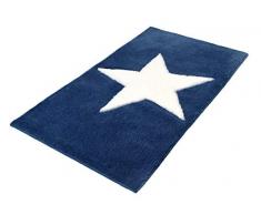 Kleine Wolke Sigma Badteppich, 100% Polyacryl, eisblau, 120 x 70 cm