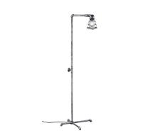 Trio Leuchten Stehleuchte 407000188 Gotham, Metall silberfarbig antik, exkl. 1 x E27