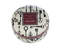 Duftkerze Assam & White Cedar Fired Earth, weiß, one size