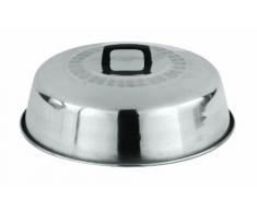 Hancock 49602–30 Deckel für Gusseisen Wok 30 cm, Aluminium