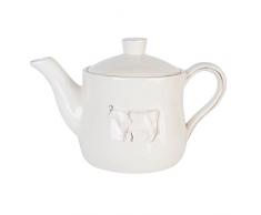 Clayre & Eef TCCTE Teekanne 22 * 12 * 14 cm / 0.8L