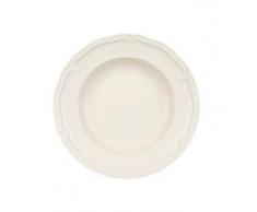 Villeroy & Boch Manoir Suppenteller, Premium Porzellan, 23 cm