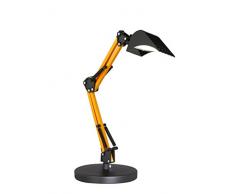 ACTION by WOFI Tischleuchte Metall^Kunststoff Integriert, 4 W, multi color 16 x 16 x 40 cm [Energieklasse A+]