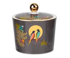 Sara Miller London Chelsea Zuckerdose mit Deckel, Grau, Keramik, 125 x 125 x 105 cm