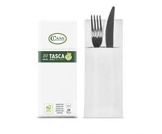 Class C4032TA-0-PEFC Airlaid Serviettenhalter, Papier, 40 x 32 x 0,8 cm, 20 Einheiten